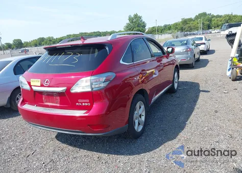 2012 Lexus Rx 350 350 from USA, damaged, VIN 2T2BK1BA6CC140008